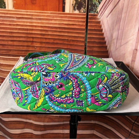 Vera Bradley Vibrant Emerald Paisley Shoulder Crossbody Bag ๐๐๐ - Picture 14 of 17